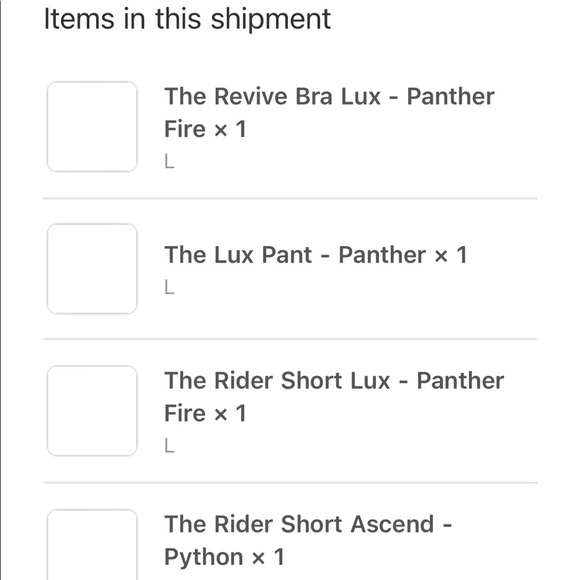 Balance athletica now vitality Large Lux panther leggings - Picture 3 of 3